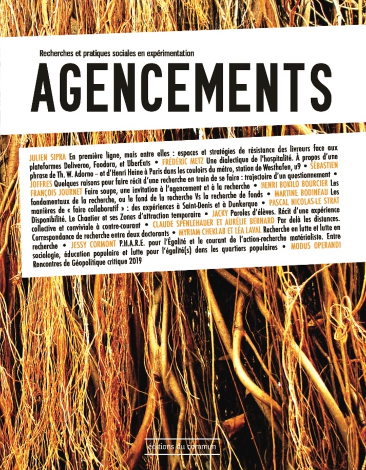 Agencements n°3. Recherches et pratiques sociales en expérimentation