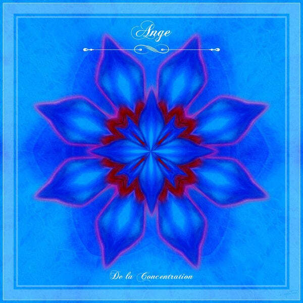 Tenture Mandala de l' Anges de la Concentration