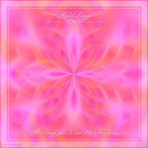 Tenture du mandala de l’énergie solaire du sourire et de la bonne humeur