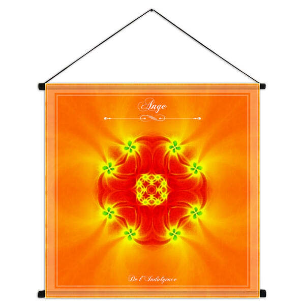 Tenture du mandala de l'Ange de l'Indulgence