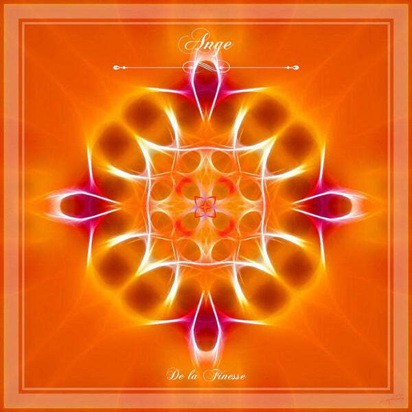 Tenture du mandala de l'Ange de la Finesse