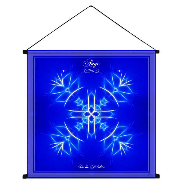 Tenture du mandala de l'Ange de la Fidélité