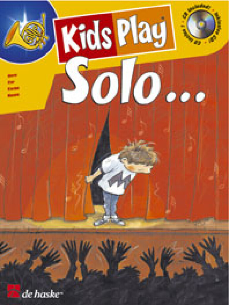 DINIE GOEDHART :  KIDS PLAY SOLO...  COR FA/MI BEMOL  - RECUEIL + CD
