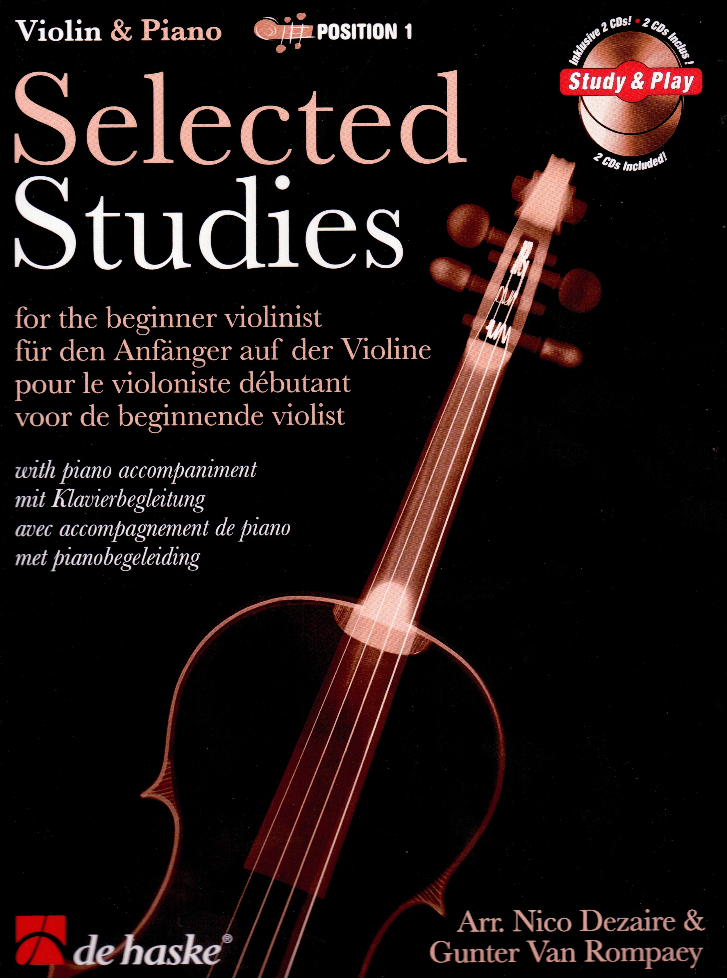SELECTED STUDIES VIOLON +CD