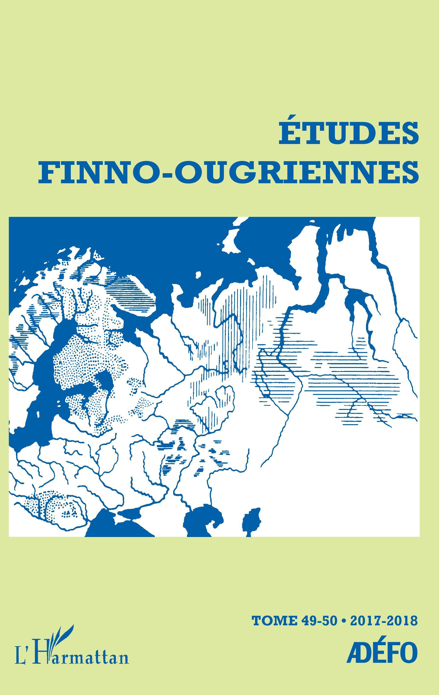 Etudes Finno-Ougriennes