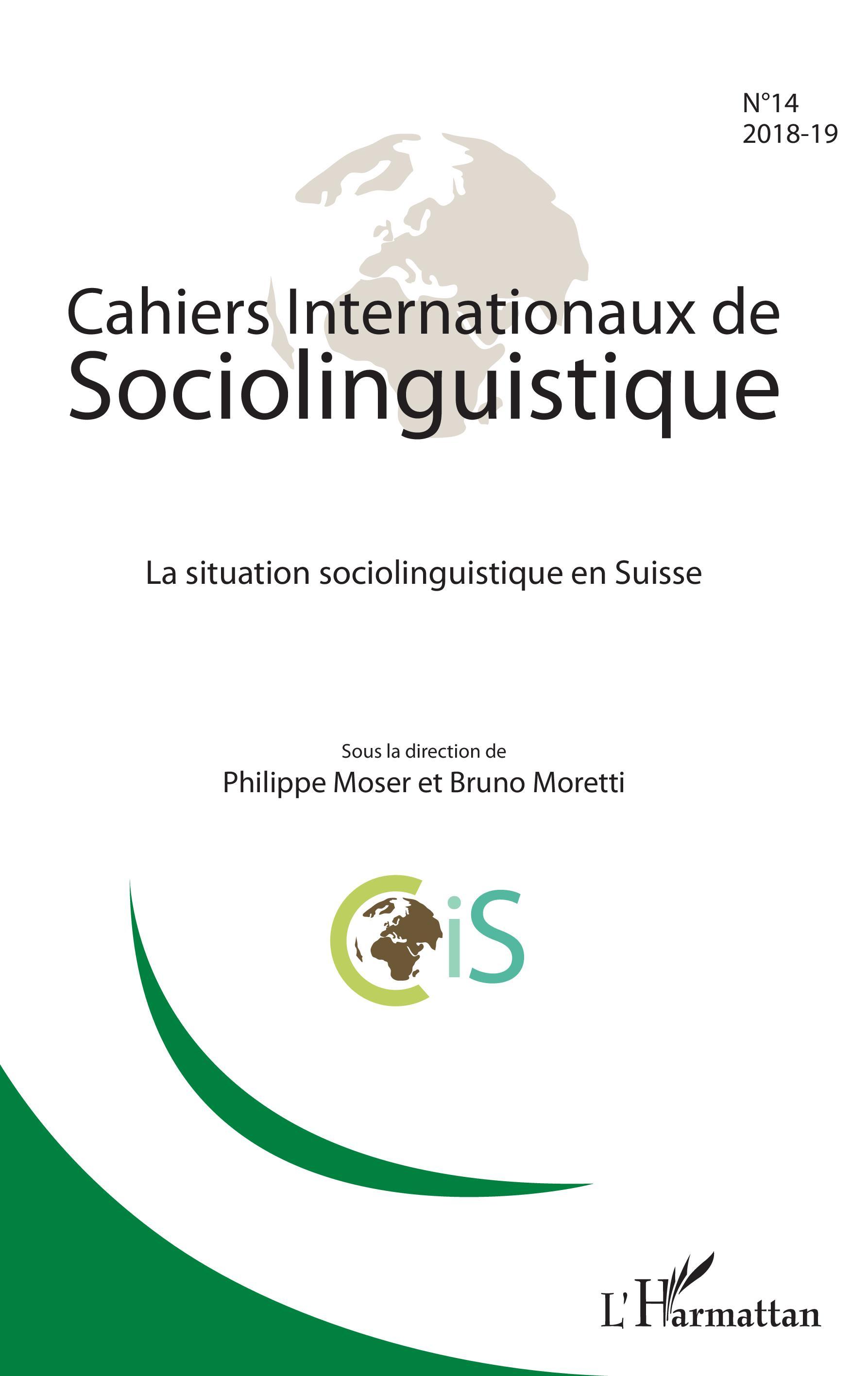 Cahiers internationaux de Sociolinguistique