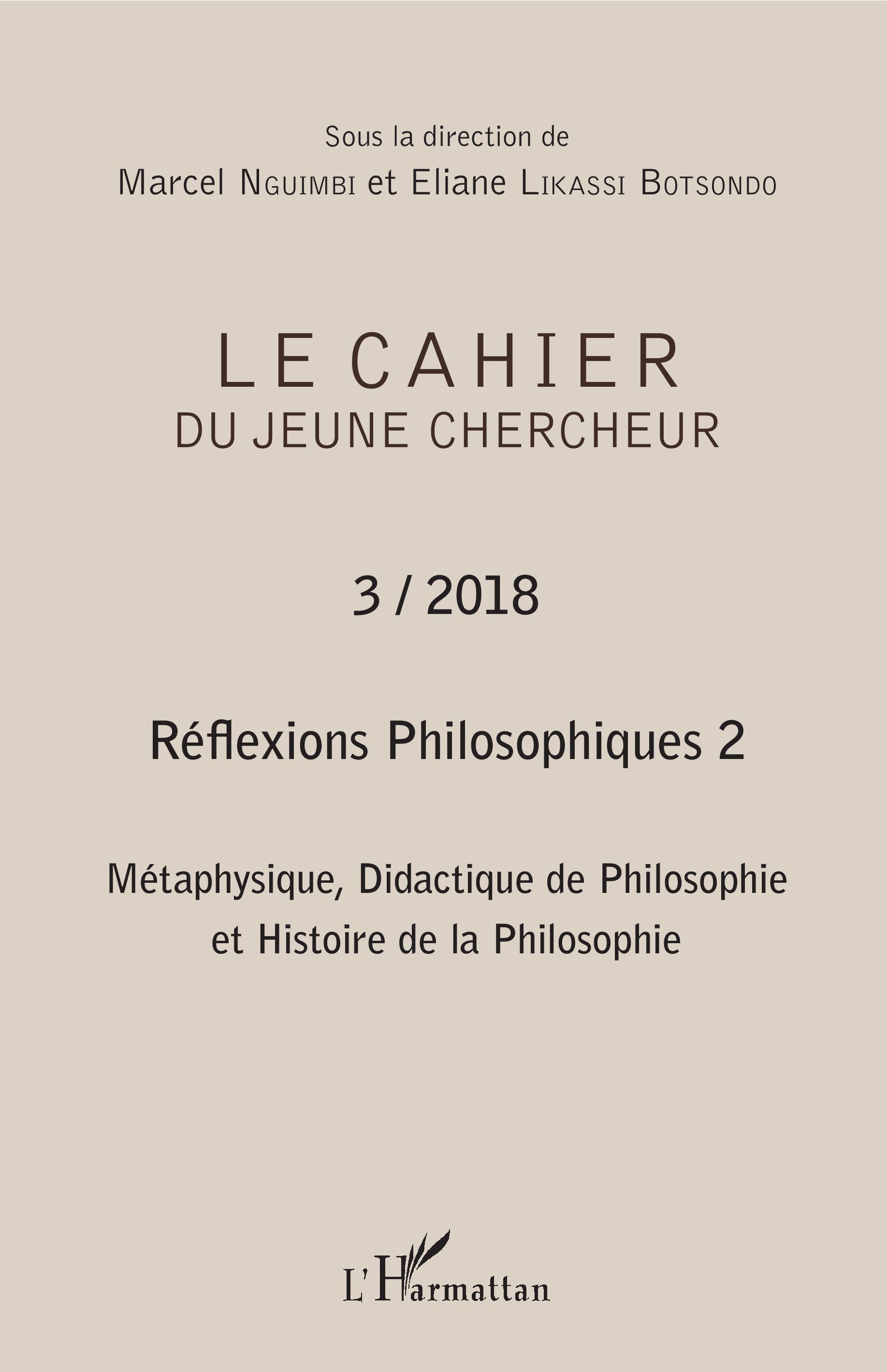 Cahier du jeune chercheur