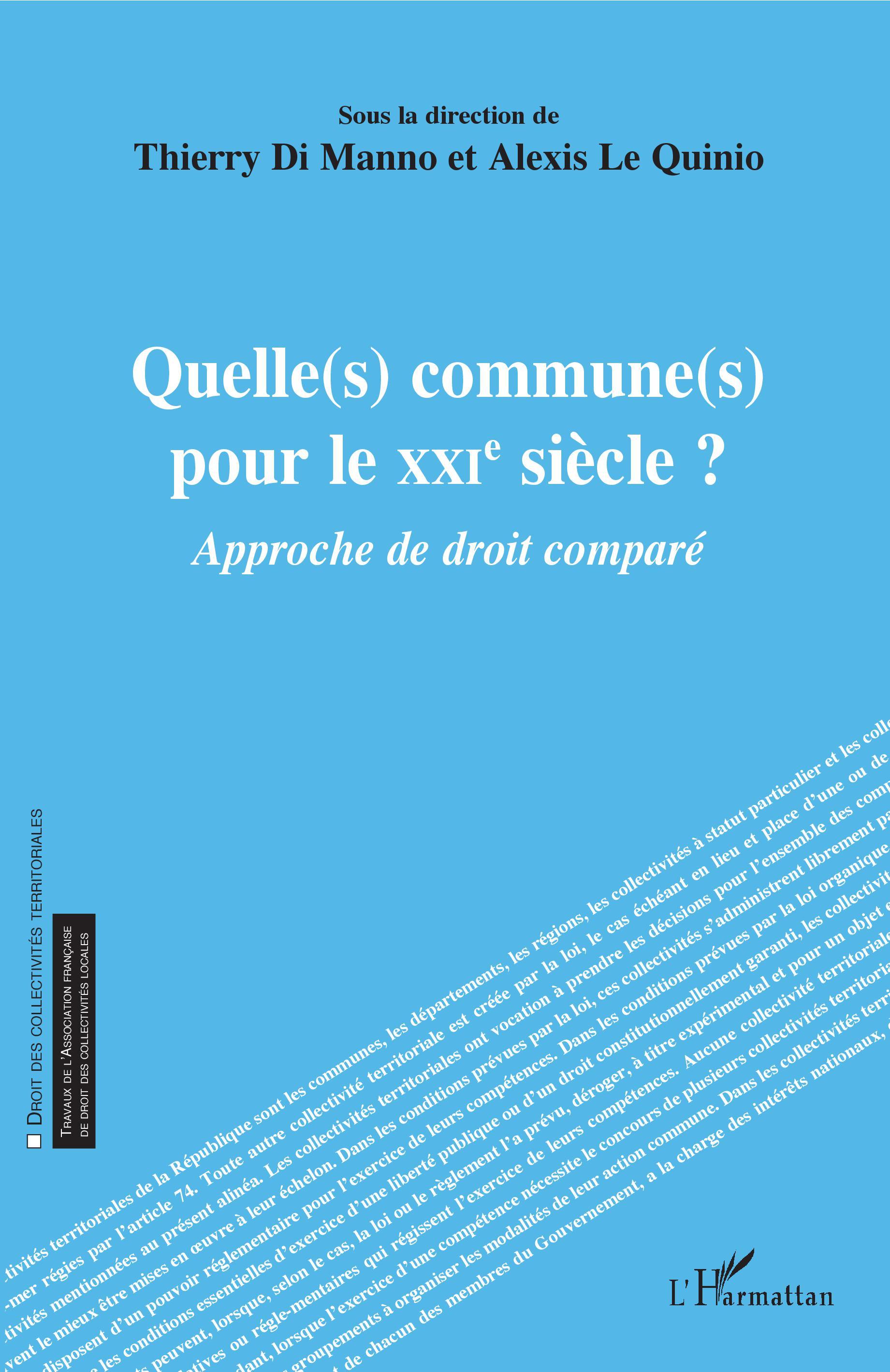 Quelle(s) commune(s) pour le XXIe siècle ?