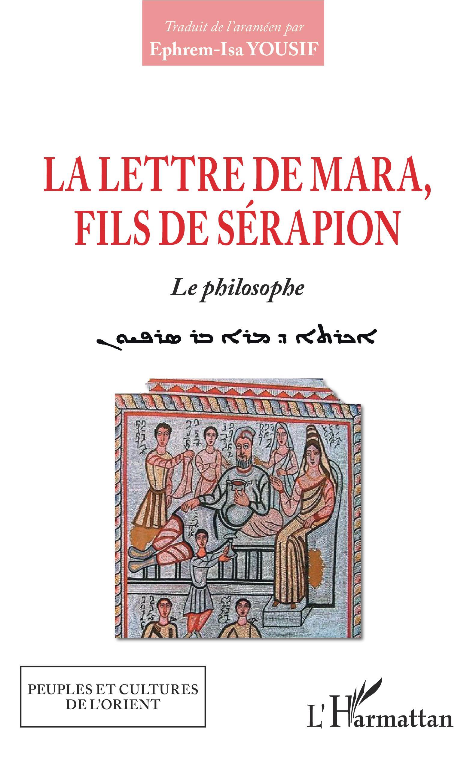 La lettre de Mara, fils de Sérapion - le philosophe