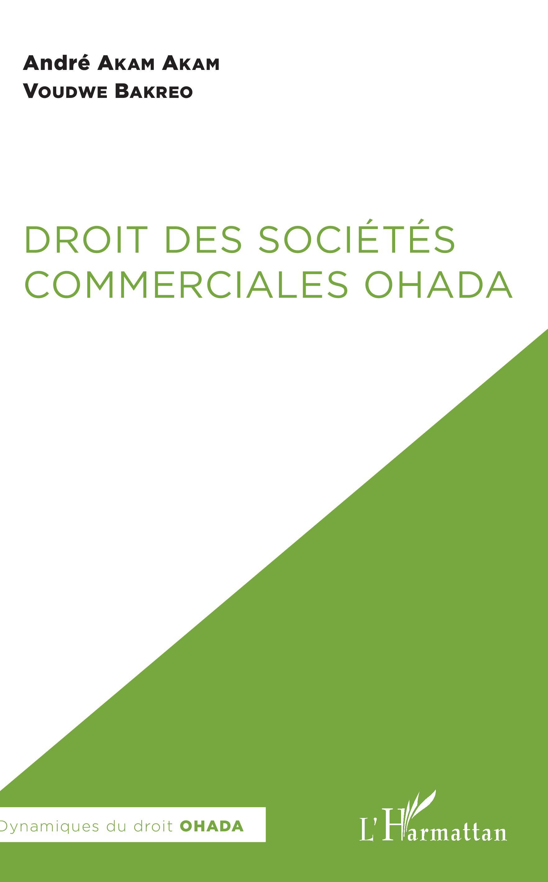 Droit des sociétés commerciales OHADA