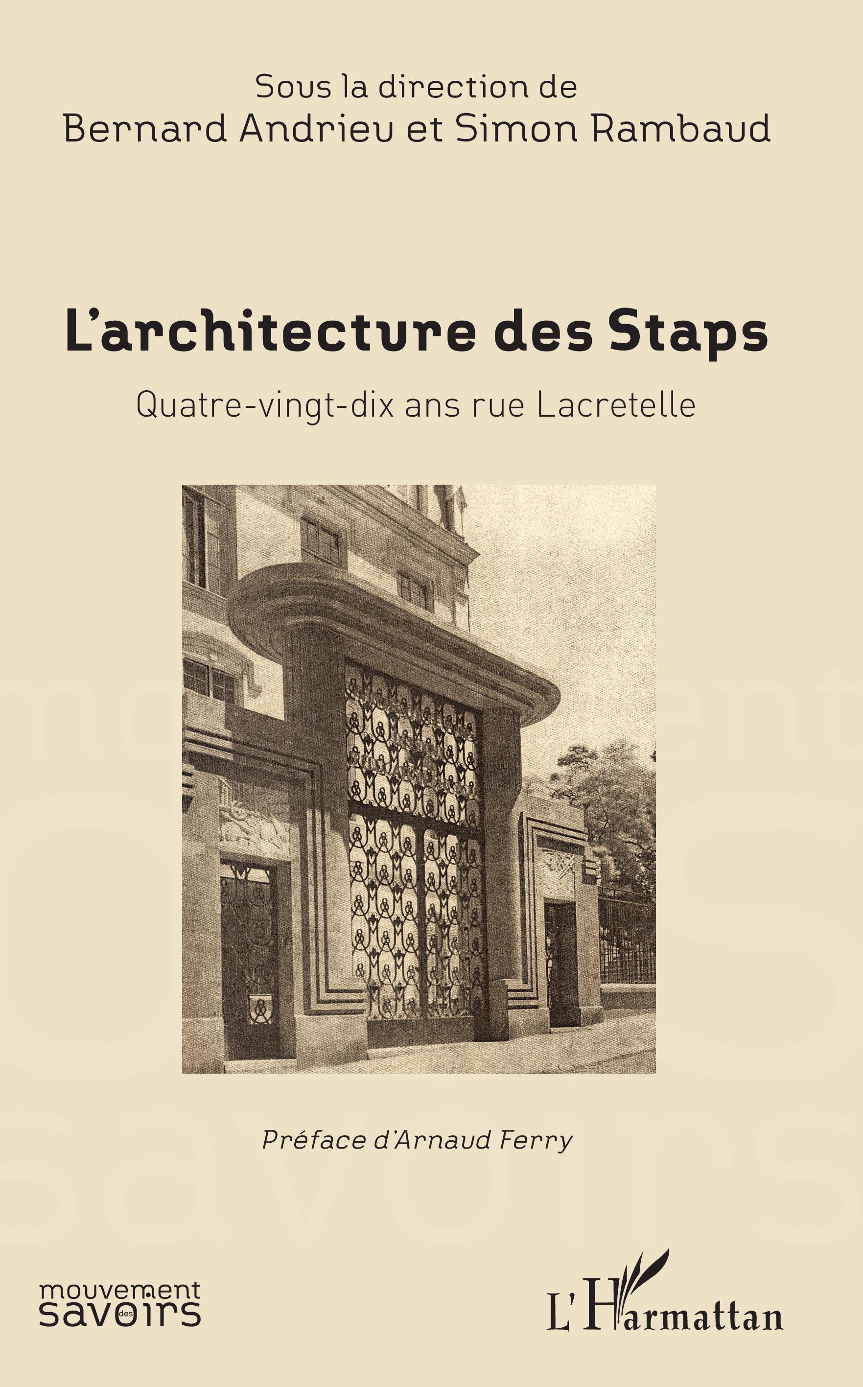 L'Architecture des Staps