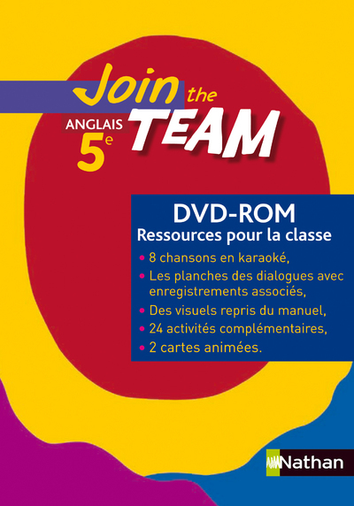 Join the Team 5e - DVD ressources