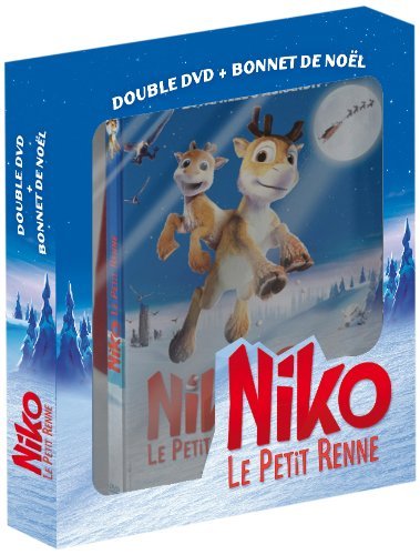 NIKO, LE PETIT RENNE 1 + 2 (+ BONNET DE NOEL)