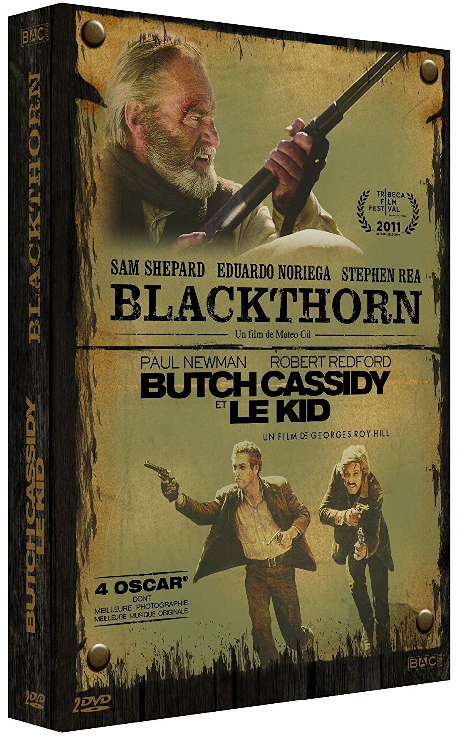 COFFRET WESTERN 2 DVD : BLACKTHORN + BUTCH CASSIDY ET LE KID