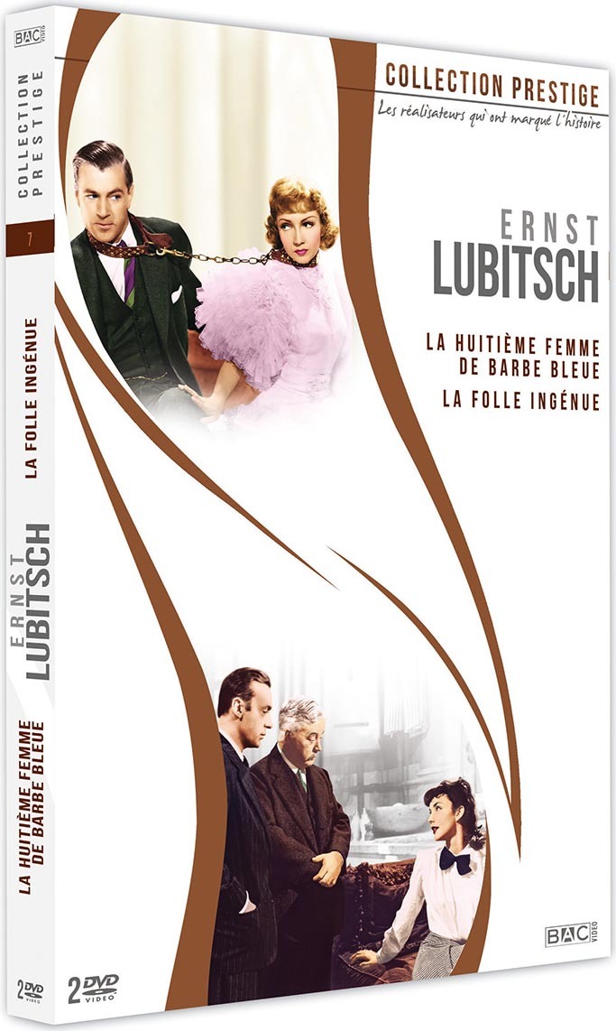 ERNST LUBITSCH - COFFRET 2 DVD : ANGE + SERENADE A TROIS