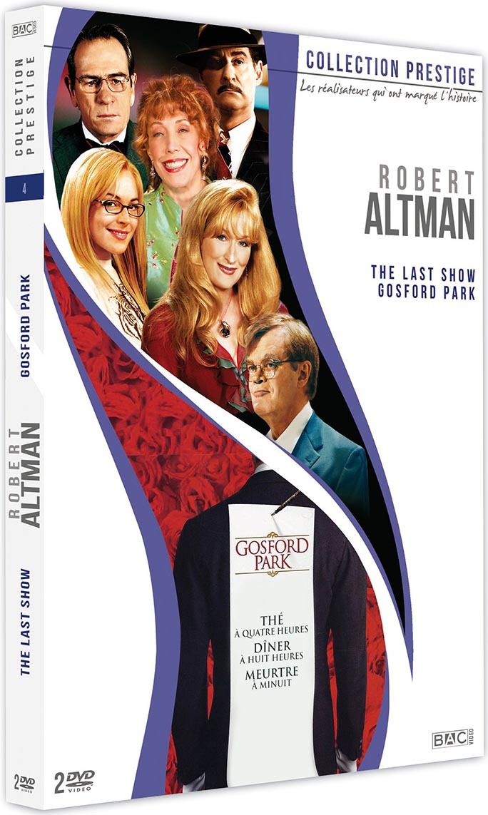 ROBERT ALTMAN - COFFRET 2 DVD : GOSFORD PARK + THE LAST SHOW
