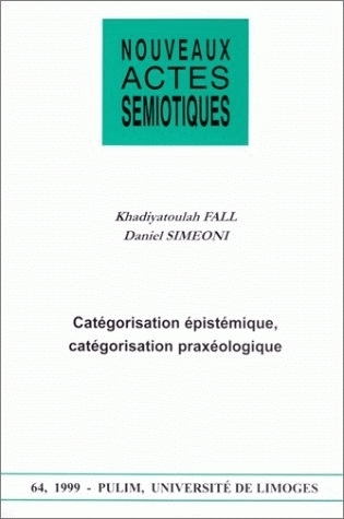 Catégorisation épistémique, catégorisation praxéologique