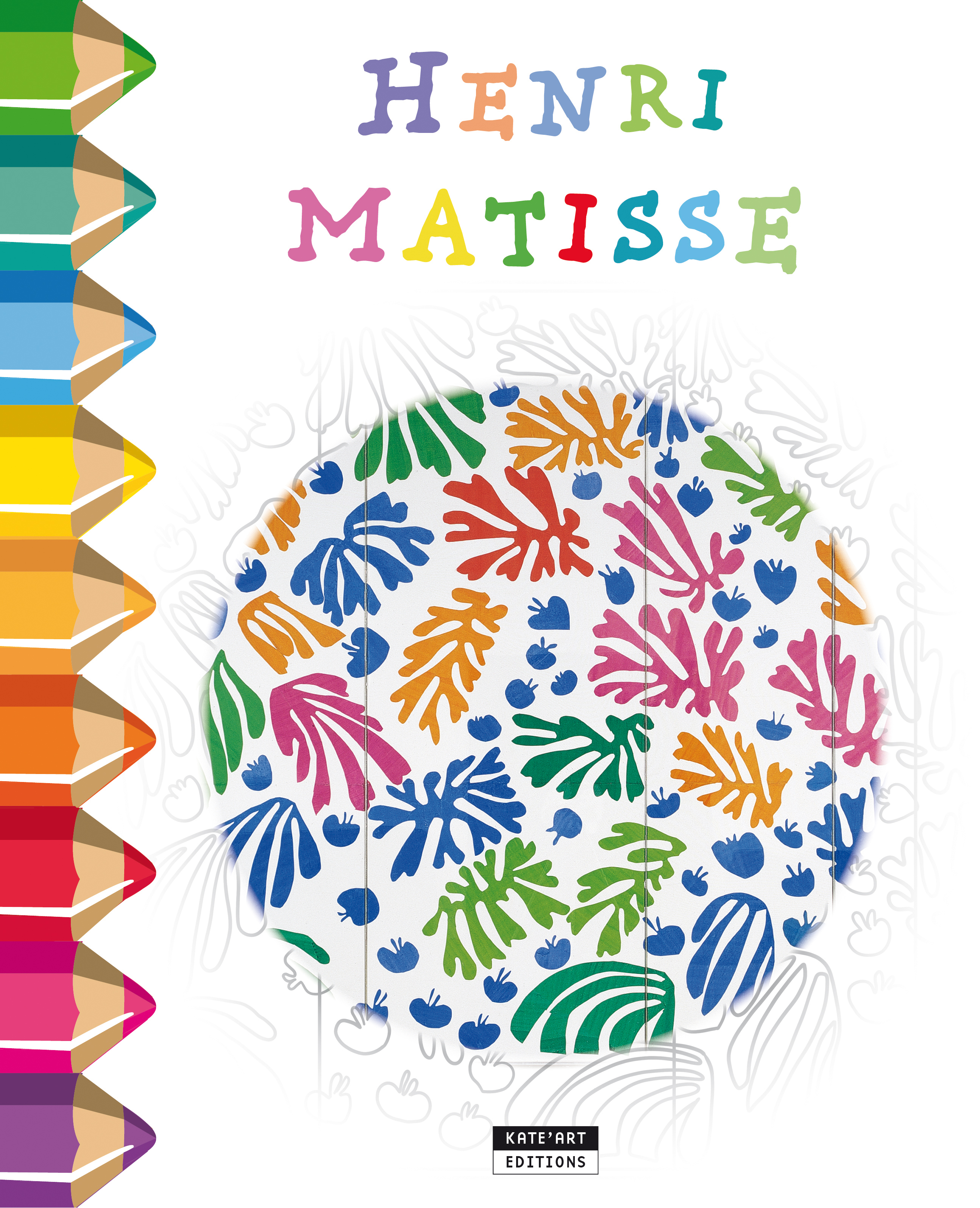 HENRI MATISSE - COLORING BOOK