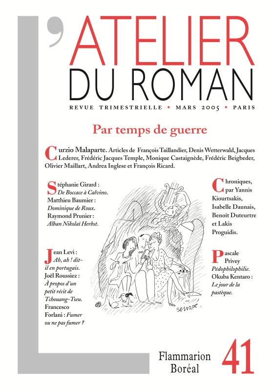 L'Atelier du roman