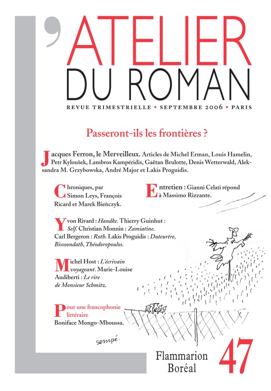 L'Atelier du roman
