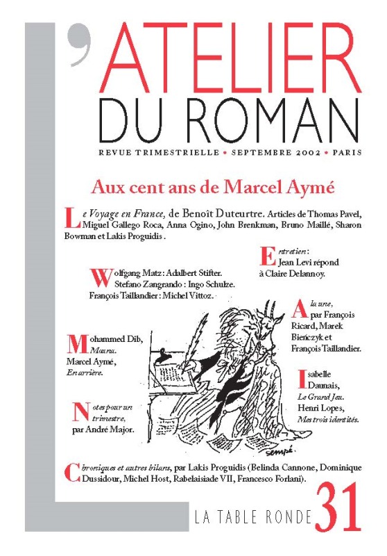 L'Atelier du roman