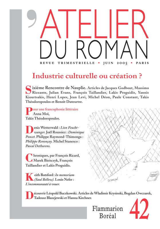 L'Atelier du roman