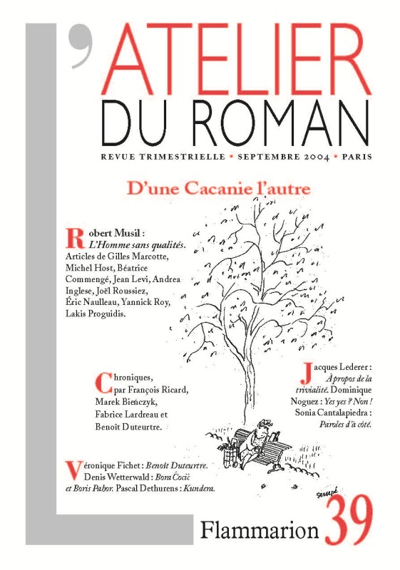 L'Atelier du roman