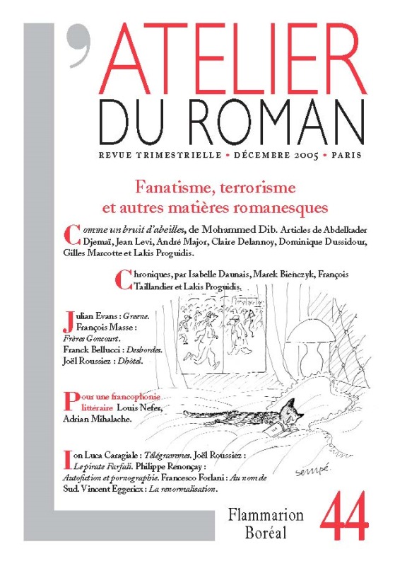 L'Atelier du roman