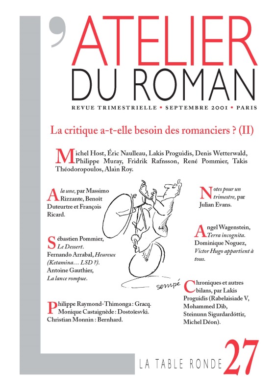 L'Atelier du roman