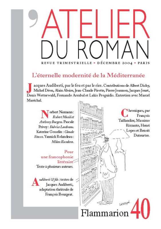 L'Atelier du roman