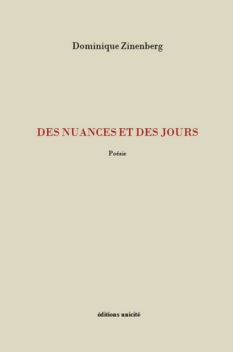 Des nuances et des jours - poèmes