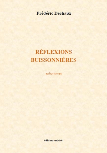 Réflexions buissonnières