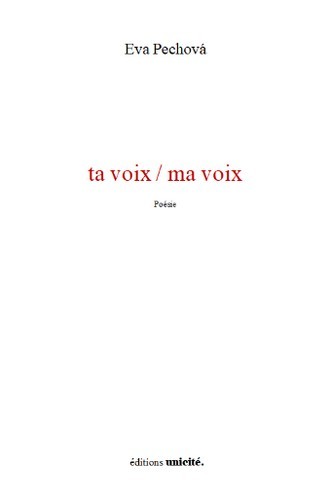 TA VOIX / MA VOIX
