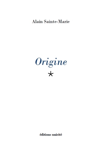 Origine - 33 soliloques