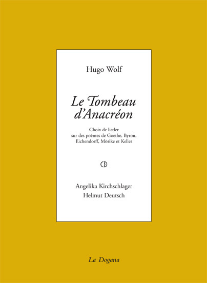 Le Tombeau d'Anacréon (+CD)