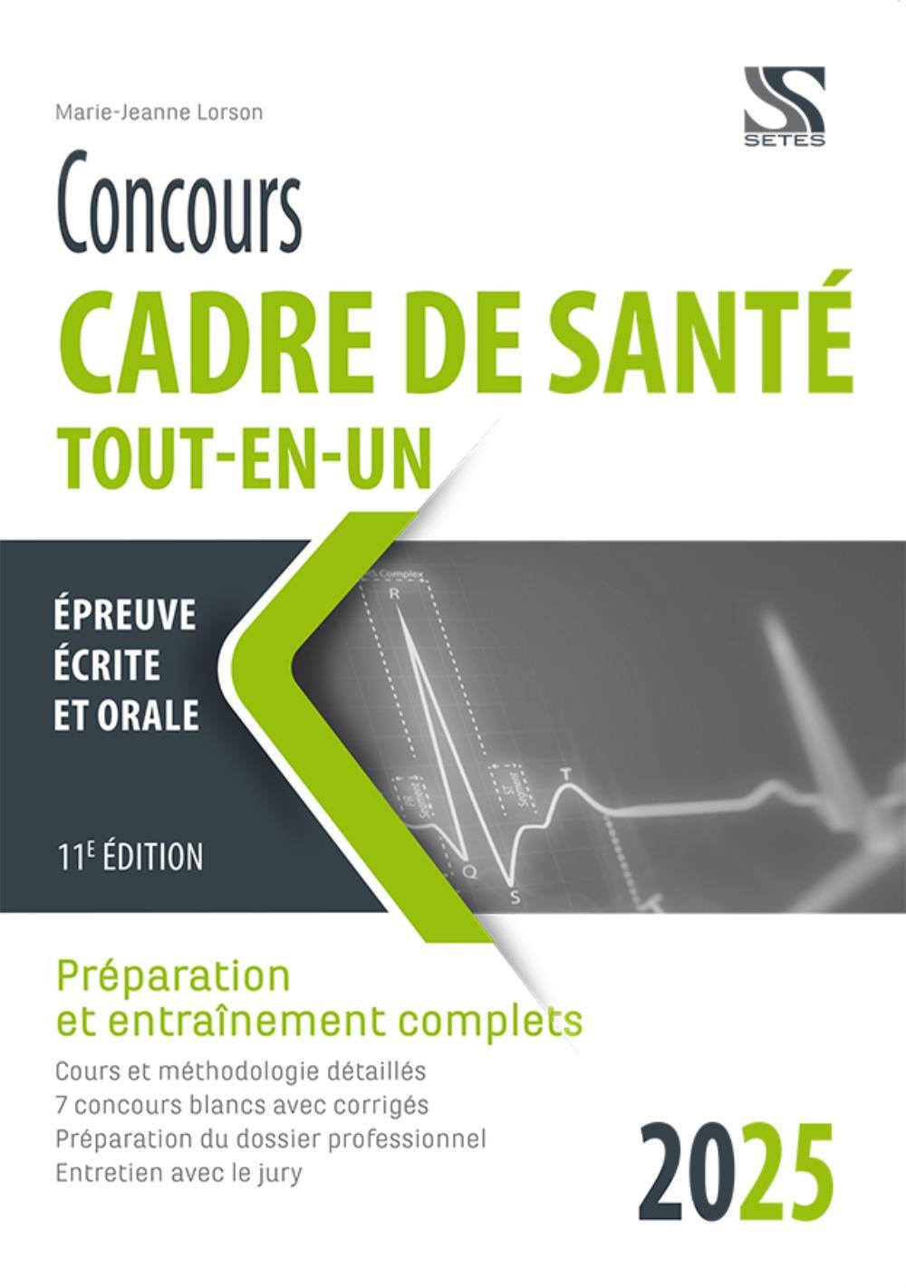 CONCOURS CADRE DE SANTE 2025 - TOUT-EN-UN