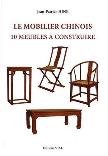 LE MOBILIER CHINOIS