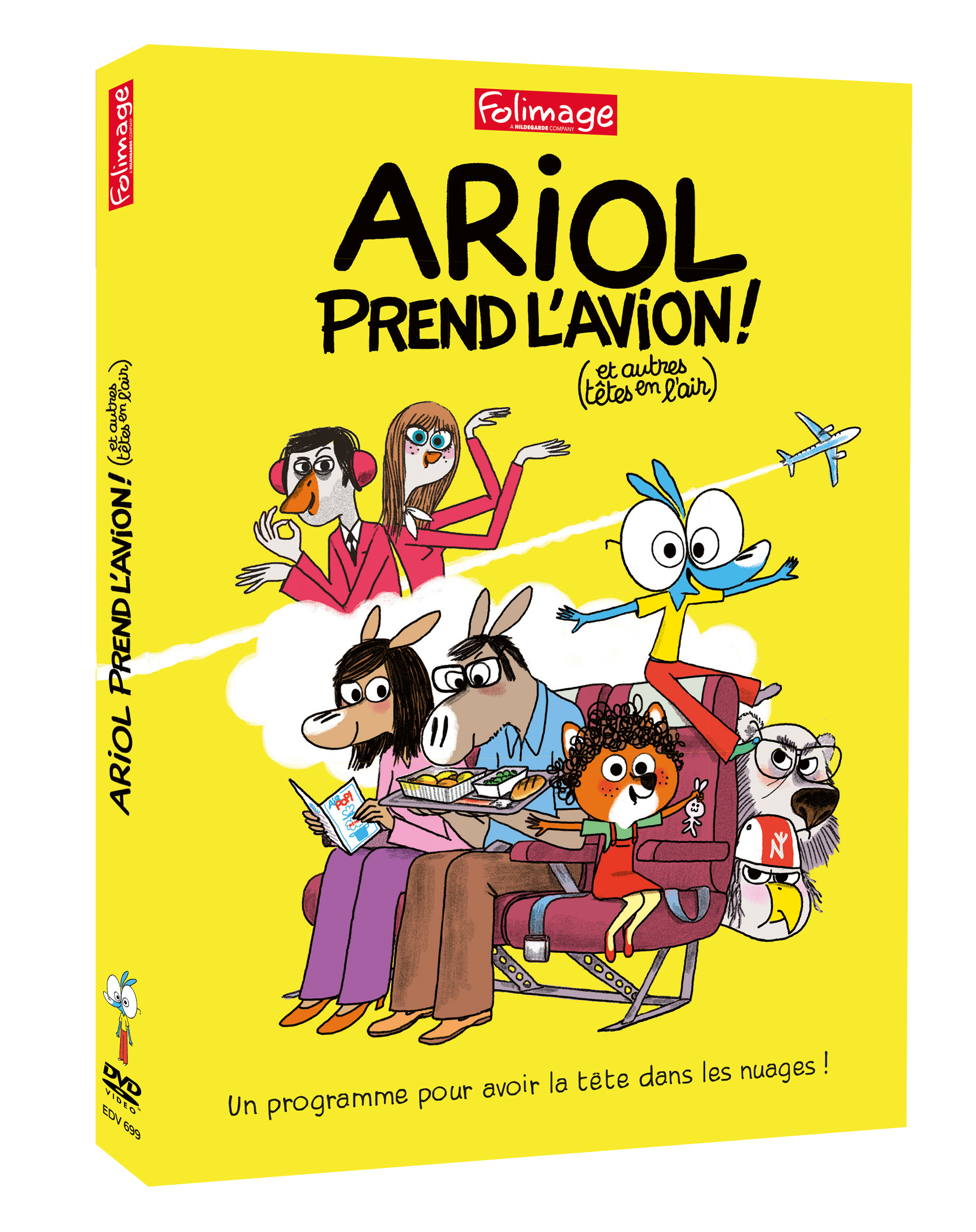 ARIOL PREND L'AVION (ET AUTRES TETES EN L'AIR) - DVD