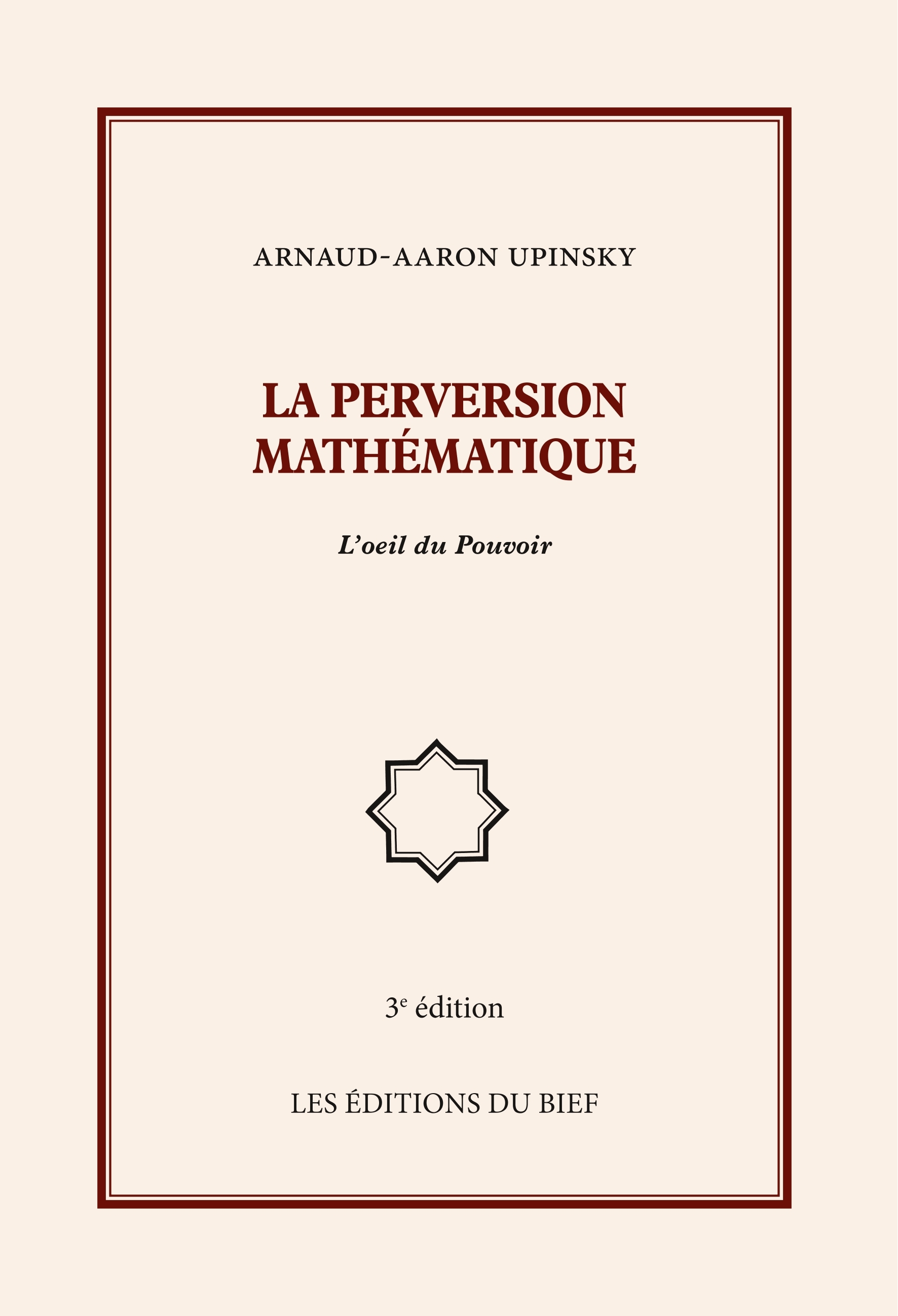 La perversion mathématique