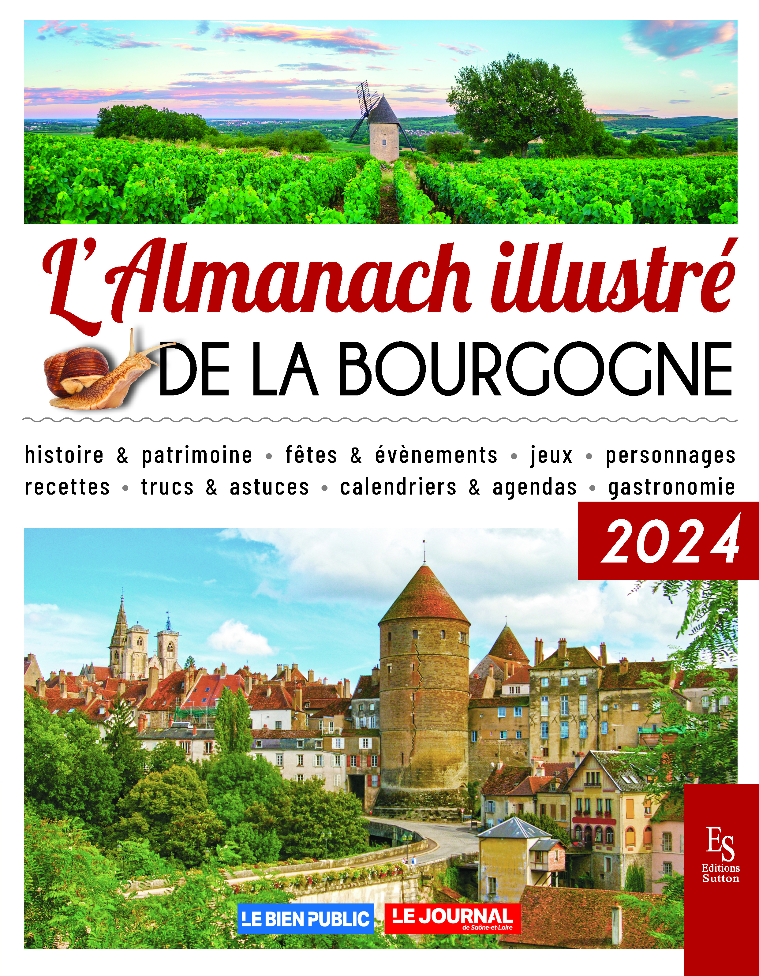 L'almanach illustré de la Bourgogne 2024