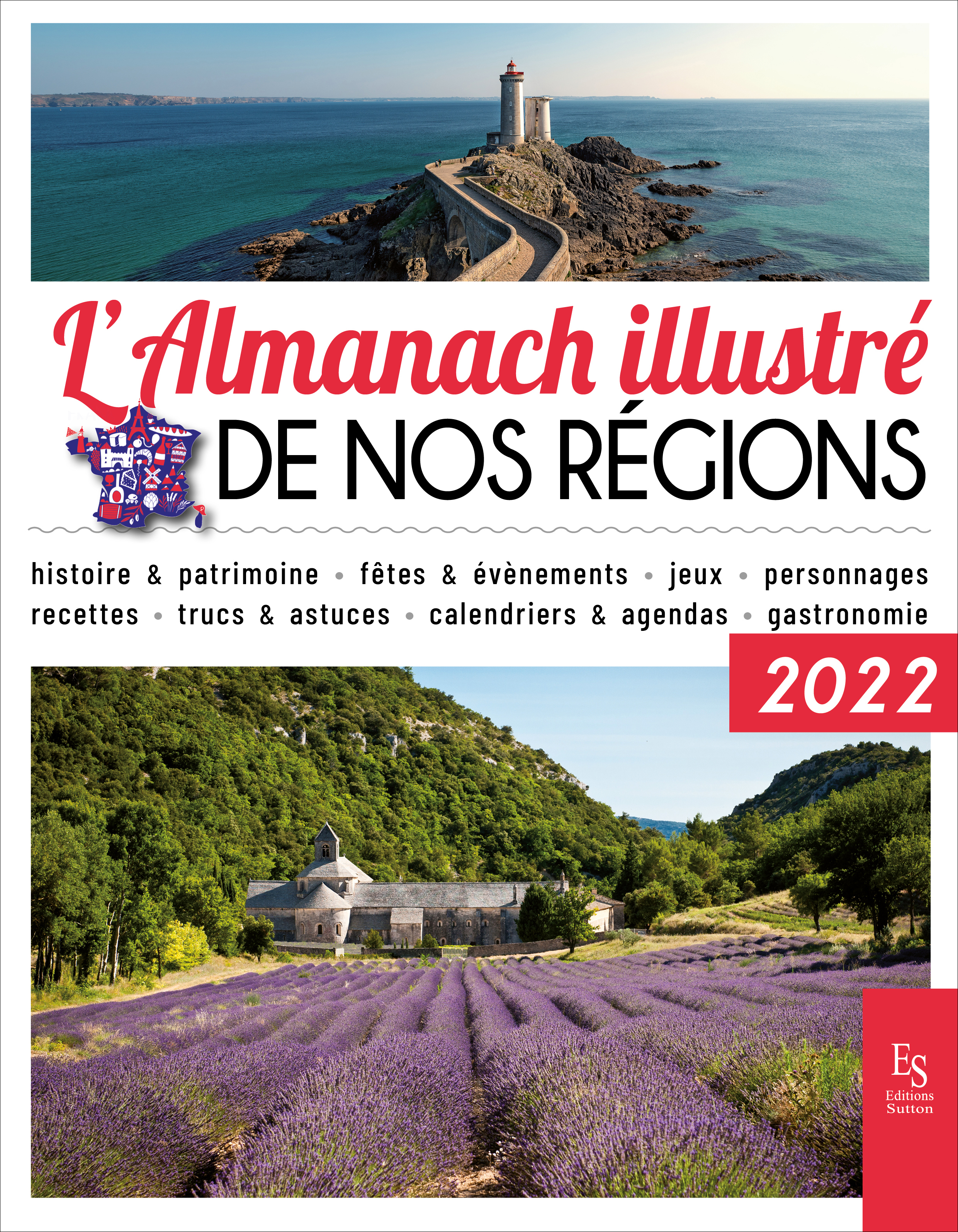 L'almanach illustré de nos régions 2022
