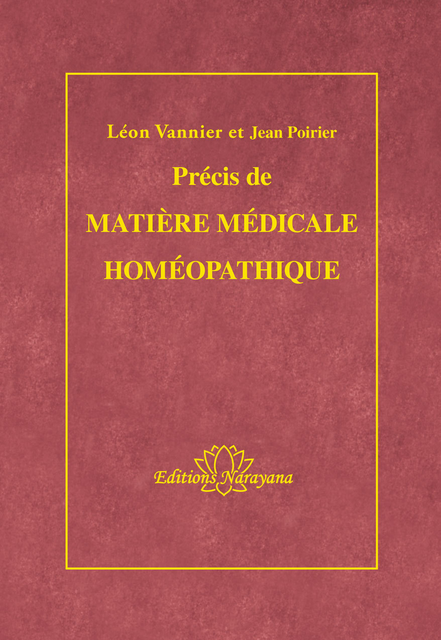 Précis de Matière Médicale homéopathique