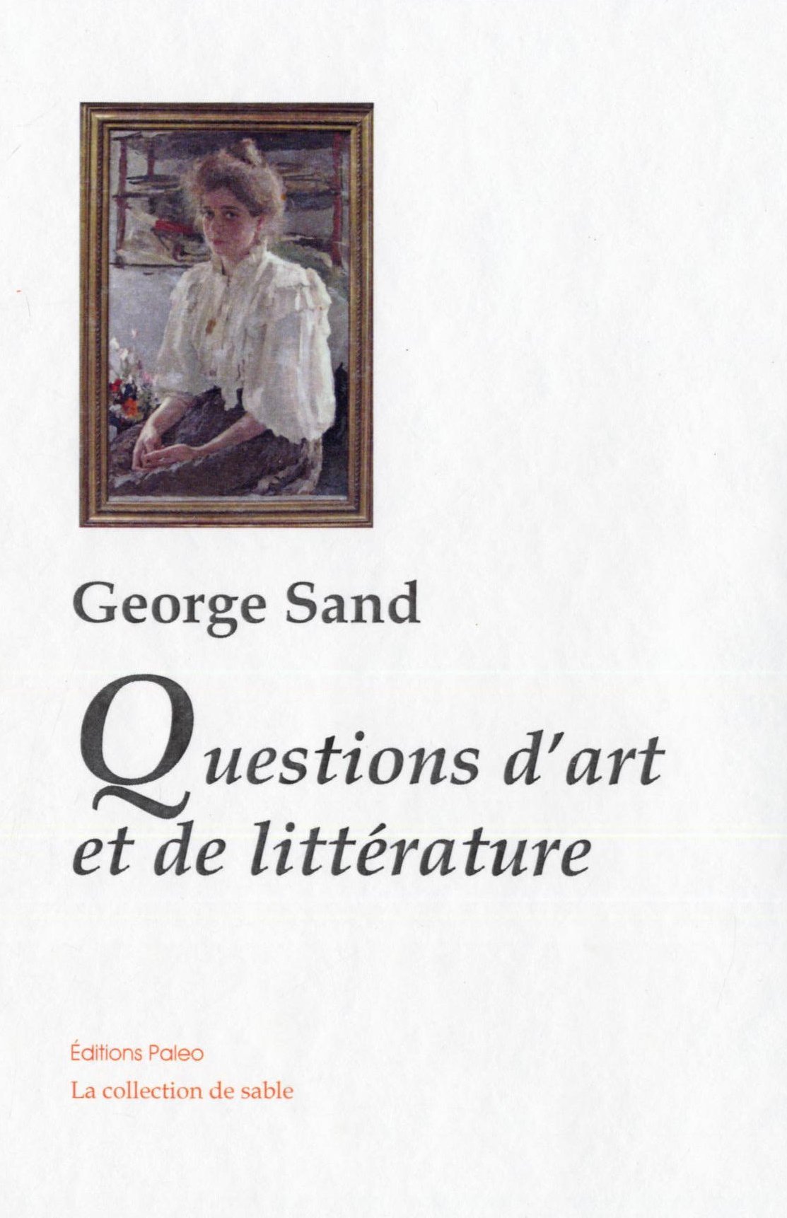Questions d'art et de littérature.