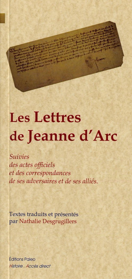 Les lettres de Jeanne d'Arc