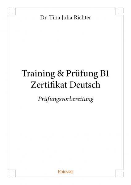Training & prüfung b1 zertifikat deutsch