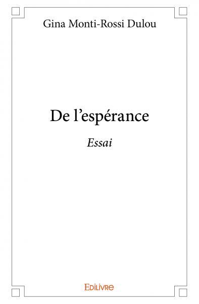 De l'espérance