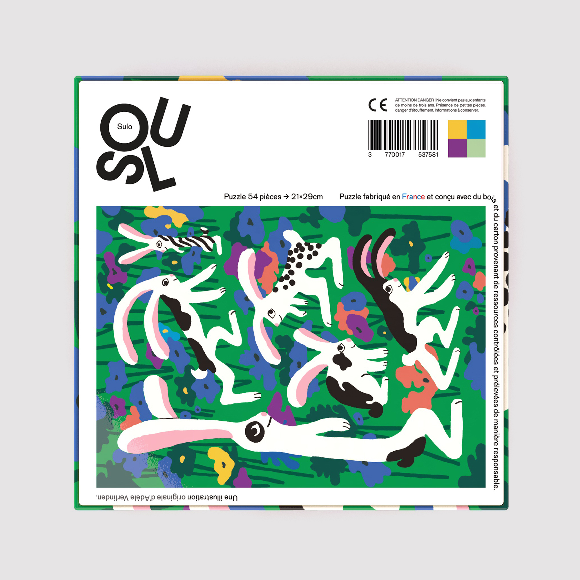 Lapins - Adèle Verlinden