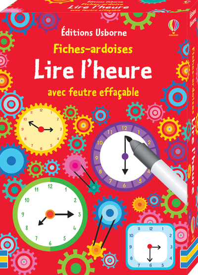 Fiches-ardoises - Lire l'heure