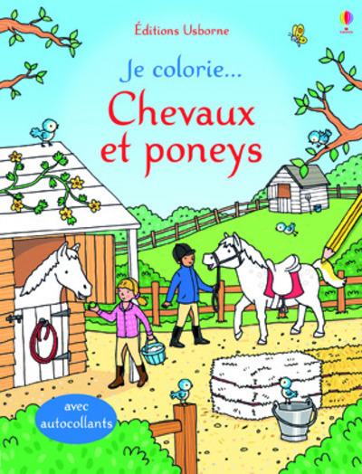 Je colorie... Chevaux et poneys