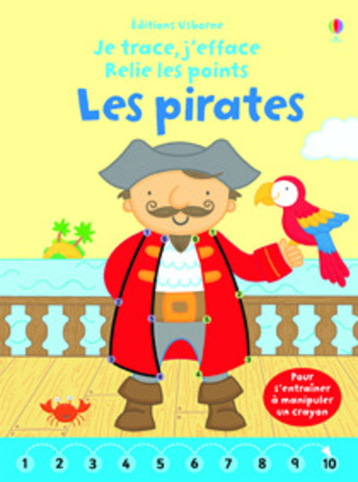Je trace, j'efface - Relie les points - Les pirates